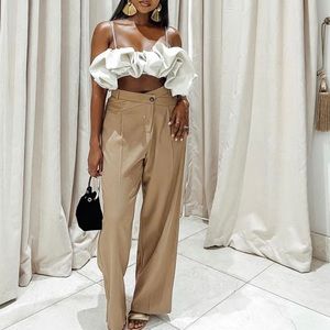 Zara Voluminous Crop Top XS